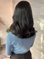 ジル アンク(Jill ankh)&nbsp;《Jillankh 姫路駅前》グレージュブルー　ブリーチなし　韓国風