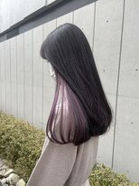 アクアオモテサンドウ(ACQUA omotesando)&nbsp;＊インナーカラーラベンダーピンク×透明感カラーグレージュ