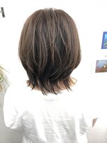 ヘアーサロン ツイン ブローなし簡単セットウルフショート大人可愛い黒髪暗髪20代30代