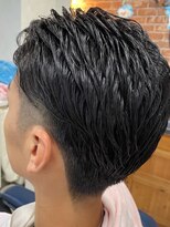 ヘアアート ティーポイント ハマノ(Hair art T.POINT HAMANO)&nbsp;メンズスタイルアイロンパーマ