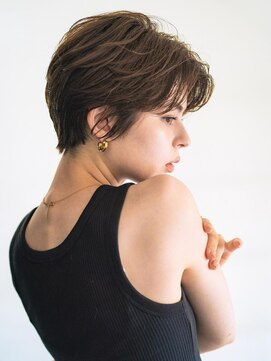 アグ ヘアー ジュジュ 北千住店(Agu hair juju) 《Agu hair》夏はセンターパートショート