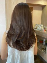 エン 仙台(en) 好印象ヘアベージュカラー／髪質改善／レイヤーカット