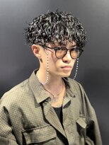アウル 心斎橋(owl) 【ツイストスパイラルパーマ】刈り上げ/メンズカット