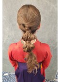 卒業式袴　着付け＋ヘアセット