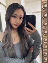 アンク クロス 池袋北口店(ANKHCROSS)&nbsp;グレージュ×エクステ60枚