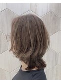 【ミディアム】無造作でも可愛いミディアムスタイル☆