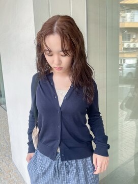 チクロヘアー(Ticro hair) olive brown