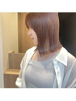 オレンジ(orange)&nbsp;【大嶋】オレンジ×切りっぱなしボブ