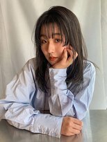 メイカ(MEIKA)&nbsp;【 レイヤースタイル × アッシュオリーブベージュ 】浅野美紀