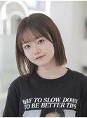 前髪/こなれミディ/イメチェン/ボブヘア/表参道