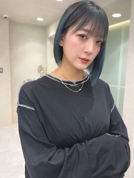 ロンド マーレ 天神大名店(Lond mare) 韓国ヘア　ロングヘア　レイヤーカット　前髪カット　くびれ巻き