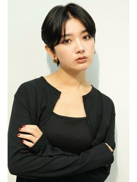 ヴェイン 渋谷(vain) アッシュブラック　ベリーショート