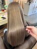 【あなた史上最高の美髪へ】髪質改善ストレート(縮毛矯正)＋カット￥18800