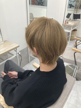 ミエル ヘア 新宿(miel hair) ハイトーンウルフ【新宿】