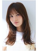 大人かわいいレイヤースタイル/川越/川越駅/ベージュカラー