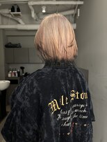 シーンヨコハマ 横浜店(SCENE yokohama)&nbsp;デザインカラー/レイヤーボブ/RIN04