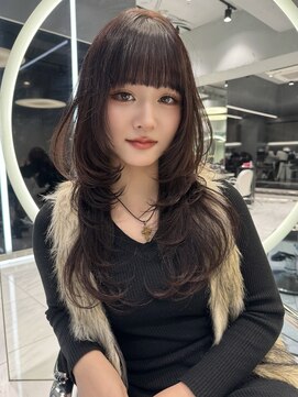 レディアル 渋谷(REDEAL) 韓国ヘア/ブリーチ/暖色カラー/ワンホン【レイヤー/渋谷】