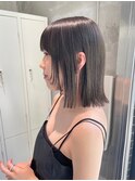 顔周りレイヤーカット/イメチェンヘアスタイル/外ハネボブ/横浜