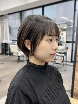 ルアン 上通り(ruen) 熊本くびれショート　熊本丸みショート　右田莉奈