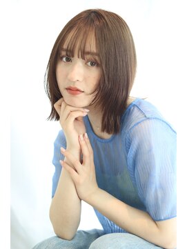 アルベロ(albero) ボブレイヤー×髪質改善×ブラウンベージュー×20代30代40代