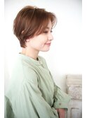 ボリュームショートカット×ひし形ショートボブ20代30代40代50代