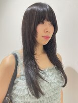 ケンジ 横浜(KENJE)&nbsp;ロングレイヤー/髪質改善トリートメント/透明感カラー