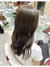 【鈴木限定】似合わせカット＋透明感カラー￥6980＋指名料