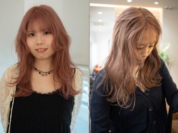 ククー 薬院(cou cou)の写真/【ダメージレス/大人可愛い◎】カラーのプロが創る“あなただけの色”透明感カラー×似合わせレイヤー★