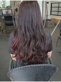 20代30代/ロングパーマ/インナーカラー/艶髪/レイヤーカット
