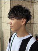 波巻きパーマ/メンズカット/メンズパーマ/ダウンパーマ