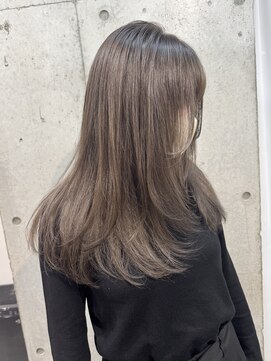 ラニヘアサロン(lani hair salon) オリーブグレージュ/ダブルカラー/ブリーチ/透明感/イルミナ