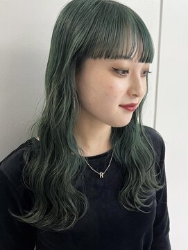 ジュリエッタ(giulietta) ブリーチカラー グリーン