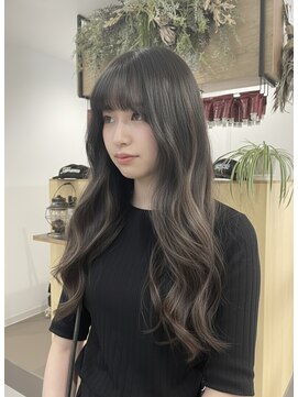 ナチュラルハイライト風エクステ