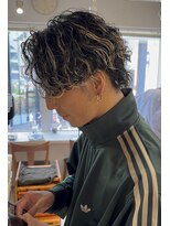 キャンバス バイ ネオリーブ 横浜西口(Canvas by neo.)&nbsp;横浜★ツイストスパイラルメンズハイライト