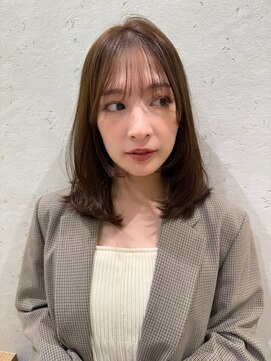 ロンドプランタン 恵比寿(Lond Printemps) オリーブグレー/グランマッシュ/ココアベージュ/レイヤーカット