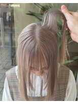 アクアオモテサンドウ(ACQUA omotesando)&nbsp;◎ホワイトベージュ/ブリーチ1回/ミルクティーベージュ表参道