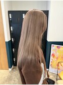 ブリーチ1~2回　ハイトーンブラウン　stylist聖斗