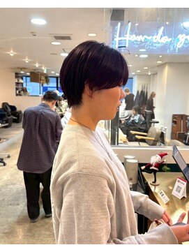 ヘアーブレイス(hair brace) 千葉駅/着物ヘア/大人ガーリー/ダークアッシュ/似合わせカット