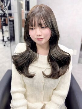 ジエクト カナウ(The Ect canow) オリーブグレージュ／オリーブベージュ／レイヤーカット