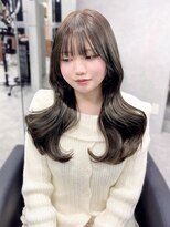 ジエクト カナウ(The Ect canow) オリーブグレージュ/オリーブベージュ/レイヤーカット