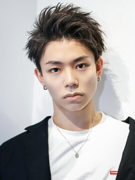 リップス 池袋(LIPPS) かき上げツーブロックアップバングショート