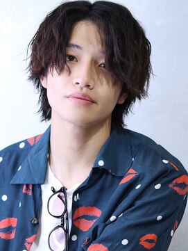 men's salon es. 新宿 メンズカット/メンズパーマ/メンズヘア【メンズサロン エス】 ニュアンスパーマ/波巻きツイストスパイラル[新宿/メンズ/men's]