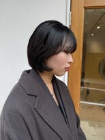 スタン 渋谷(Stam)&nbsp;レイヤーボブ［ミニボブ/黒髪ボブ］