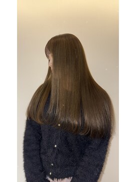 ヘアープレイス ヴィブ(hair place VIVE) オリーブベージュ赤味が消えた透明感カラー★