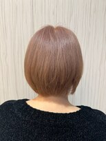ビス ヘア アンド ビューティー 西新井店(Vis Hair＆Beauty)&nbsp;春色ブリーチ×透明感ミルクティー