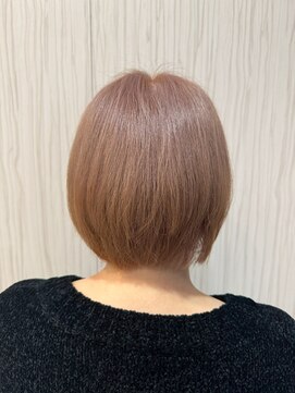 ビス ヘア アンド ビューティー 西新井店(Vis Hair＆Beauty) 春色ブリーチ×透明感ミルクティー