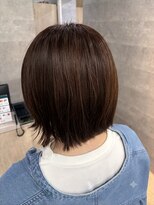 ピークス 千葉店(Peaks) 髪質改善/レイヤーボブ/ミルクグレージュ/顔周りカット/千葉