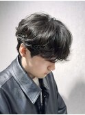 シャドウパーマ　韓国風パーマ　ルーズパーマ