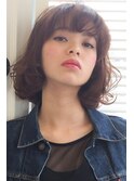 【lamp hair 】ピンクベージュ×アンティークボブ♪No.4