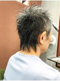 ショートウルフヘアー